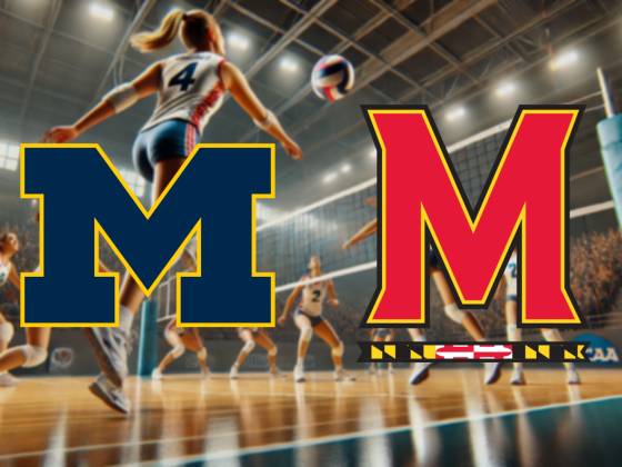 Michigan Wolverines at Maryland Terrapins Women's Volleyball